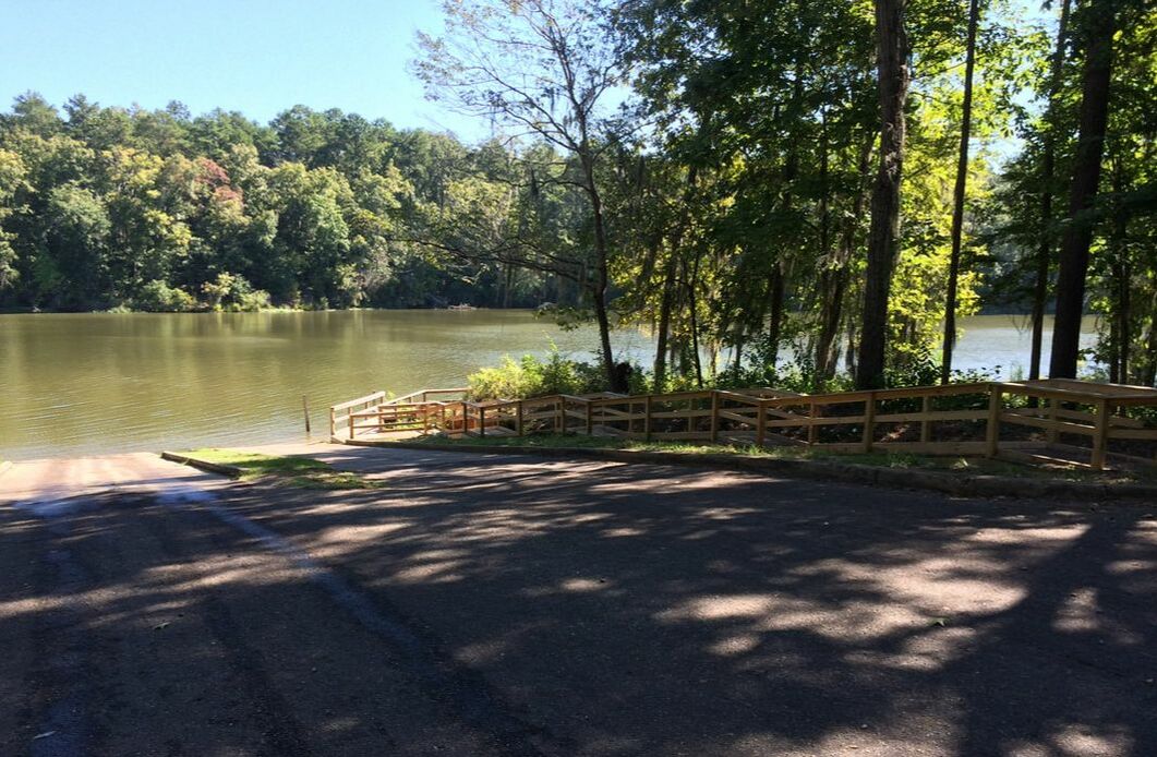 Picture of boat ramp 