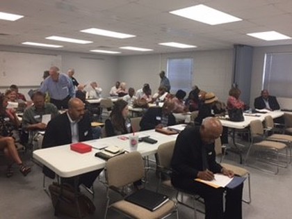 Attendees at Midway Strategic Planning Session, April 2017, Bullock County
