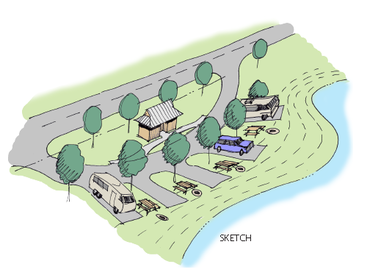 Picture of RV/Camper park and camping