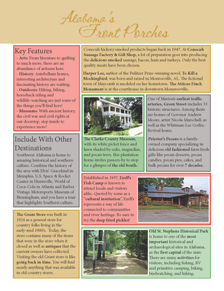 Alabama's Front Porches Brochure